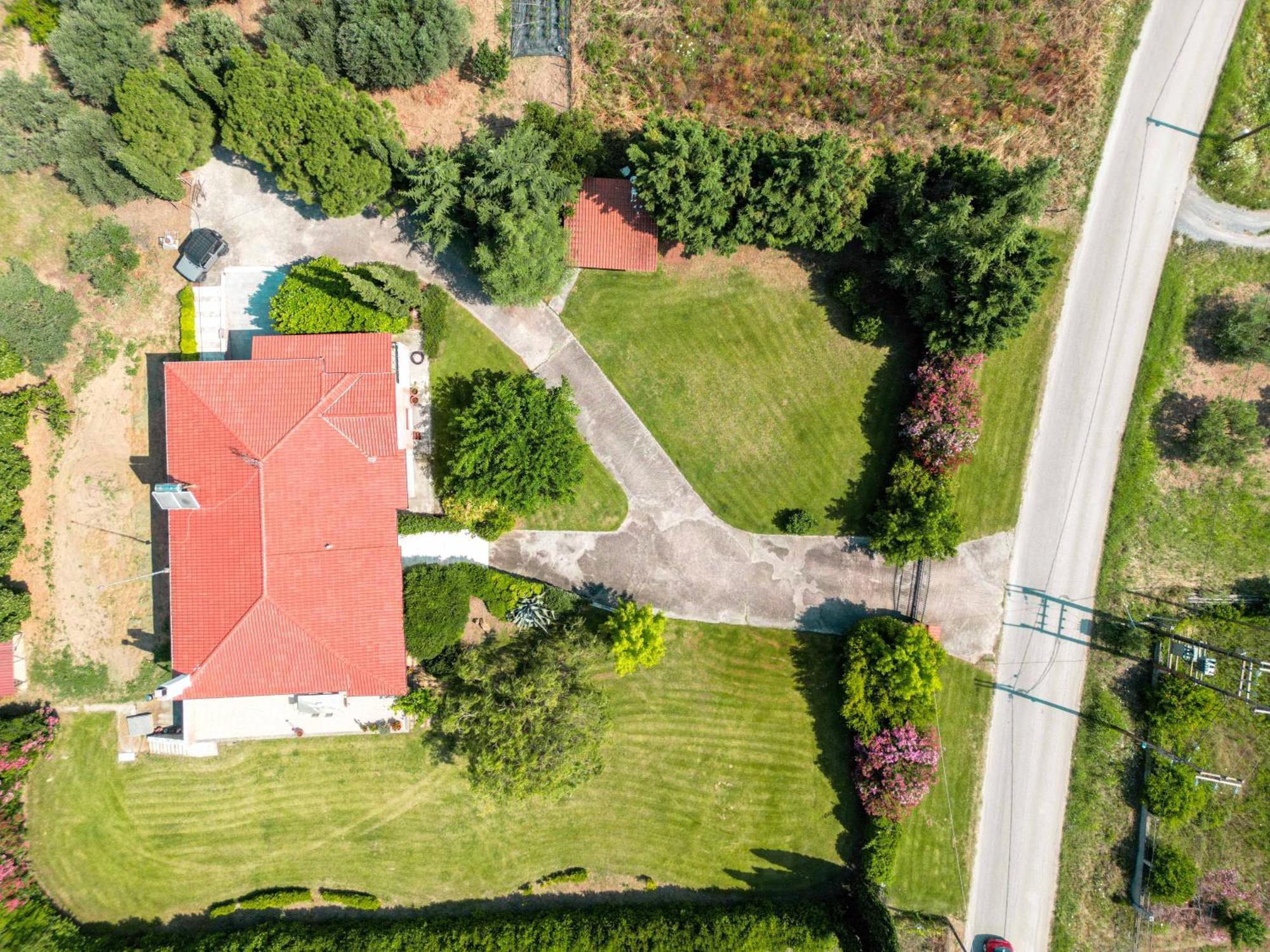 Villa Bougainvillea Epanomi Exterior foto
